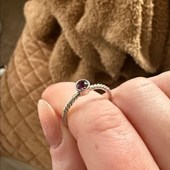 February Birthstone Ring - Picture 3 of 3